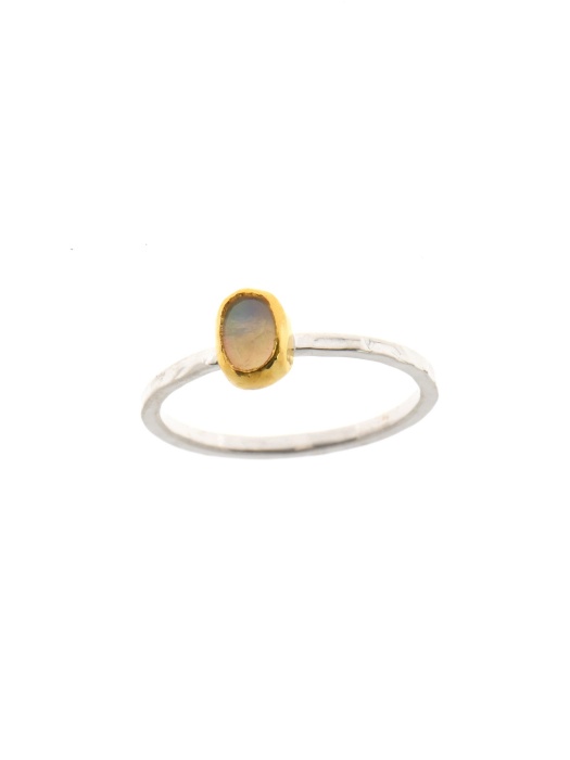 Handmade best sale opal rings