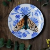 Handcraft Design Tile Plate Butterfly