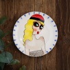 Handcraft Design Tile Plate Small Size Cool