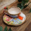 Handmade Desing Ceramic Turkish Coffee Set