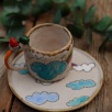 Handcraft Design Ceramic Mug Set Rainbow