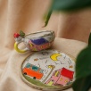 Handcraft Design Ceramic Turkish Coffee Set