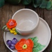 Handcraft Design Ceramic Turkish Coffee Set