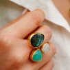 Handmade Desing Brass Ring