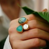 Handmade Desing Brass Ring