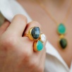 Handmade Desing Brass Ring