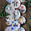 Handmade Desing Tile Plate Horse