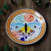 Handmade Desing Tile Plate Butterfly