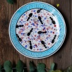 Handcraft Desing Tile Plate Ants