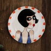 Handcraft Design Tile Plate Small Size