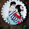 Handcraft Design Tile Plate Medium Size My Darling