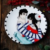 Handcraft Design Tile Plate Medium Size My Darling