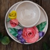 Handmade Design Ceramic Turkish Coffee Set