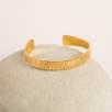 Handmade Gold Plated Brass Bracelet