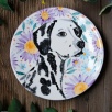 Handmade Ceramic Plate with Dalmatian
