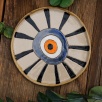 Handmade Design Ceramic Plate Eye