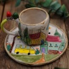 Handmade Design Ceramic Mug Set My Home