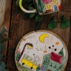 Handmade Design Ceramic Mug Set My Home