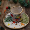 Handmade Design Ceramic Mug Set Balloons