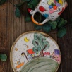 Handmade Design Ceramic Mug Set Balloons