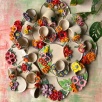 Handmade Design Ceramic Service Plate