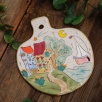 Handmade Design Ceramic Service Plate