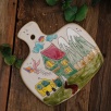 Handmade Design Ceramic Service Plate