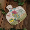 Handmade Design Ceramic Service Plate