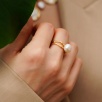 Handmade Silver Ring with Pearl