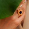 Handmade Silver Ring With Lapis Lazuli