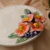 Handmade Design Flower Ceramic Plate