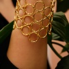 Handmade Gold Plated Bracelet