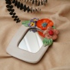 Handmade Flower Desing Mirror