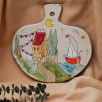 Handmade Design Ceramic Service Plate