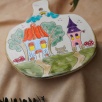 Handmade Design Ceramic Service Plate