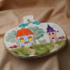Handmade Design Ceramic Service Plate