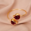 Handmade Gold Plated Brass Bracelet Pomegranate