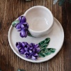 Handmade Design Ceramic Turkish Coffee Set