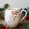 Handmade Tile Mug Alpaca