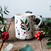 Handmade Tile Mug Mockingbird