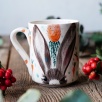 Handmade Tile Mug Bunny
