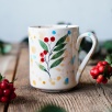 El Yapımı Çini Mug Alpaka