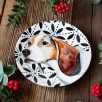 Handmade Design Tile Plate Dog