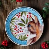 Handmade Design Tile Plate Cat