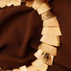 Handmade Gold Plated Brass Necklace