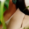 Handmade Design Silver Earrings Ruby and Tourmaline