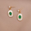 Handmade Design Silver Earrings Pearl and Mother of Pearl
