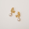 Handmade Design Silver Earrings Butterfly