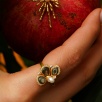 Handmade Design Silver Ring Butterfly Pearl