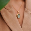 Handmade Design Brass Necklace With Historical Coin Design
